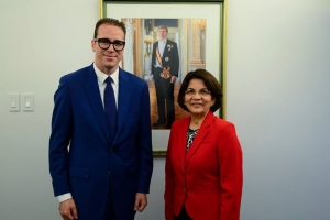 Juan David Yrausquin huramenta como minister atrobe