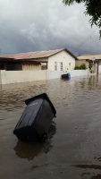 Awacero fuerte inundando varios parti na Aruba 
