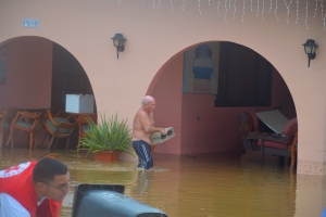 Palm Beach y Madiki, zonanan mas afecta pa awacero 