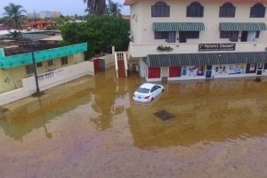 Palm Beach y Madiki, zonanan mas afecta pa awacero 