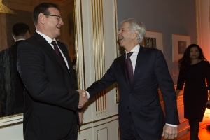 Nederlandse regering geeft afscheidsreceptie voor ex-minister Boekhoudt