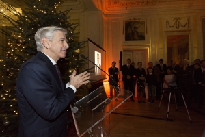 Nederlandse regering geeft afscheidsreceptie voor ex-minister Boekhoudt