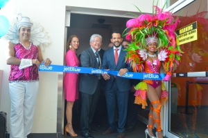Jetblue a inaugura su buelo Ft Lauderdale pa Aruba