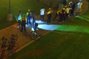 Minder arrestaties bij fakkeloptocht dan vorig jaar