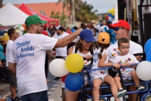 Bista fotografico di parada di blaas di San Nicolas