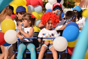 Bista fotografico di parada di blaas di San Nicolas