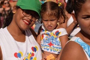 Bista fotografico di parada di blaas di San Nicolas