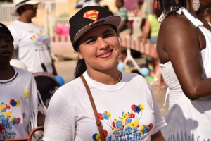 Bista fotografico di parada di blaas di San Nicolas