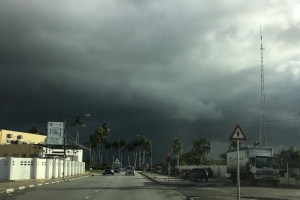Veel mensen verrast door regenbij op zondag  