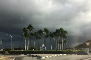 Veel mensen verrast door regenbij op zondag  