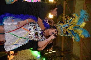 Sendy Loefstop y Mary Jane Vrolijk ganadornan di Tumberito