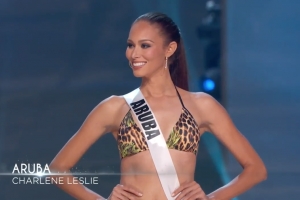 Aruba a luci den certamen preliminar Miss Universe 