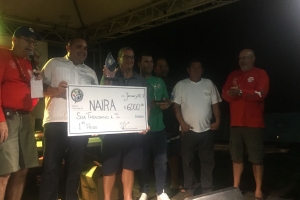 Yate Naira di Aruba ta gana Bonaire Internation Fishing Tournament  