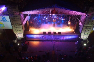 Bista fotografico anochi # 2 prefinal Caiso y Soca Monarch Festival 2017