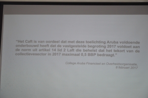 Begroting 2017 voldoet volgens Caft aan de normen