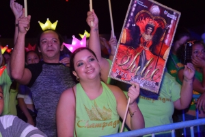Bista grafico di eleccion Reina di Carnaval y Sra Carnaval 2017