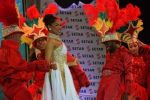 Bista grafico di eleccion Reina di Carnaval y Sra Carnaval 2017