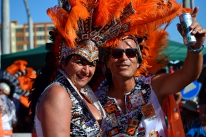 Bista fotografico y drone video di parada grandi y resultado di Carnaval