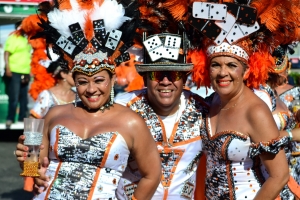 Bista fotografico y drone video di parada grandi y resultado di Carnaval