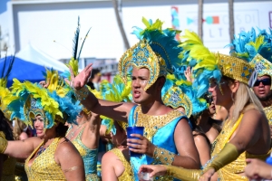 Bista fotografico y drone video di parada grandi y resultado di Carnaval