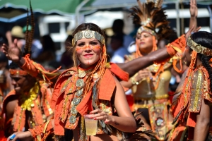 Bista fotografico y drone video di parada grandi y resultado di Carnaval