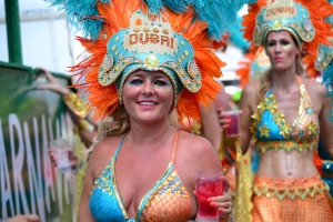 Bista fotografico y drone video di parada grandi y resultado di Carnaval