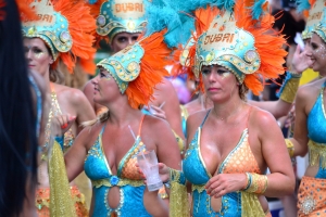 Bista fotografico y drone video di parada grandi y resultado di Carnaval