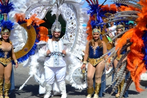 Bista fotografico y drone video di parada grandi y resultado di Carnaval