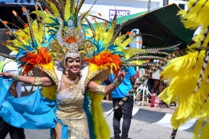 Bista fotografico y drone video di parada grandi y resultado di Carnaval