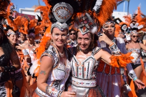 Bista fotografico y drone video di parada grandi y resultado di Carnaval