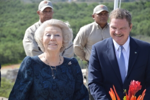 SAR prinses Beatrix bishitando Bubali Plas y Spaans Lagoen