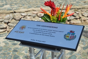 HKH Prinses Beatrix bezoekt Bubali Plas en Spaans Lagoen