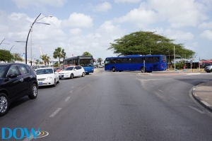 Caminda LG Smith/Paardenbaai Paza/Pompstacion Blvd lo cera parcialmente diasabra