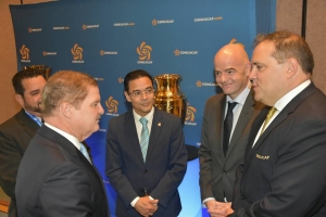 Presidente di FIFA a participa den congreso CONCACAF na Aruba