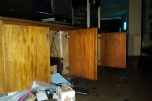 General Café Camacuri victima di destruccion den weekend