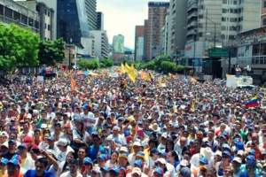 Tanto oposicion como oficialismo ta marcha awe na Venezuela