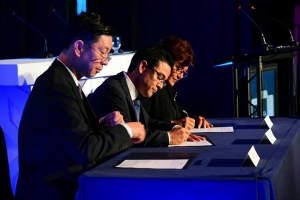 Aruba, Corsou y St Maarten a firma acuerdonan durante congreso HCCA 