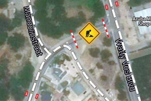  Crusada T na Cumana (Watty Vos Boulevard)  ta bira rotonde