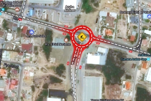  Crusada T na Cumana (Watty Vos Boulevard)  ta bira rotonde