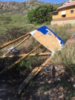 Partidonan a desaproba destruccion di nan material di campaña