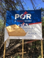 Partidonan a desaproba destruccion di nan material di campaña