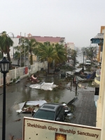 Horcan Irma causando destruccion na St Maarten