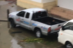 Horcan Irma causando destruccion na St Maarten