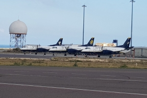 Avionnan di Puerto Rico na Aruba pa proteccion contra Irma