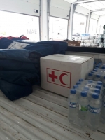 Diesdos voluntario di Cruz Cora Aruba a bay St Maarten 