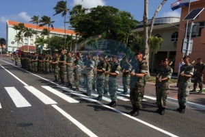 Apertura aña Parlamentario e biaha aki sin militarnan