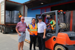 MetaCorp a manda container di awa pa St. Maarten