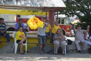 Partido AVP a tene su parada di auto rond di Aruba 