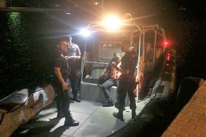 Warda Costa cu evacuacion medico pa tripulante di tankero