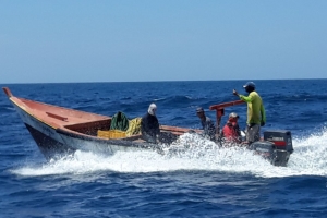 Polis a persigui piscadornan Venezolano den nos awa teritorial